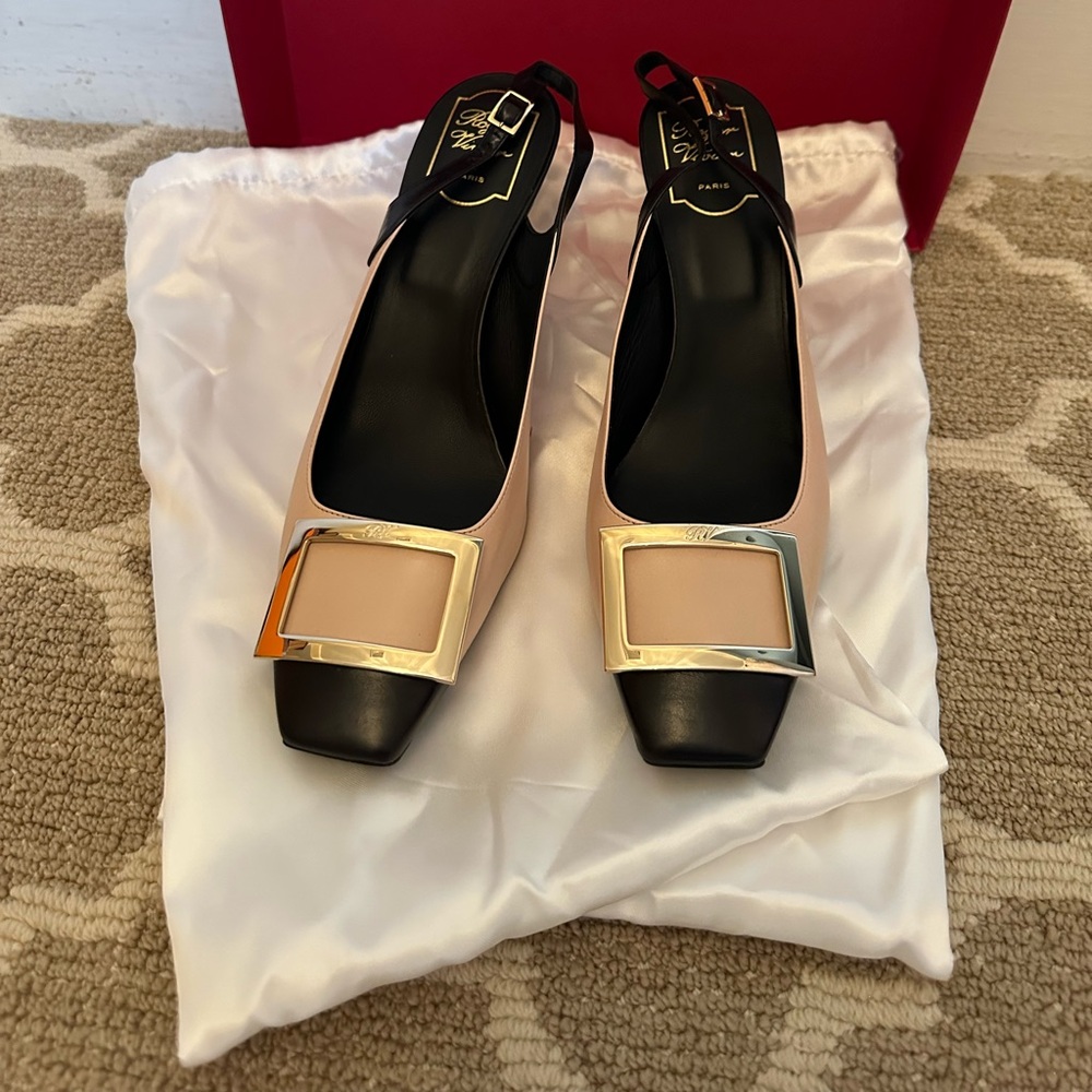 Brand new- never worn! Roger Vivier slingbacks.